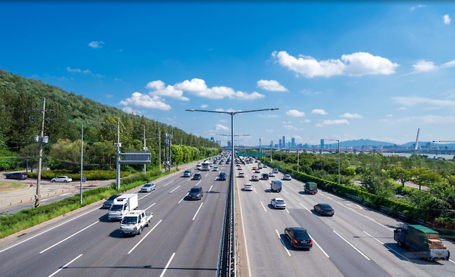 강변북로 모습. 서울시설공단 제공.