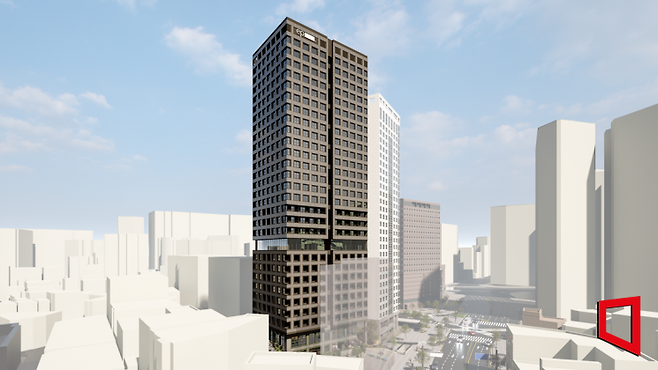 남대문구역7-1지구 조감도. 서울시 제공