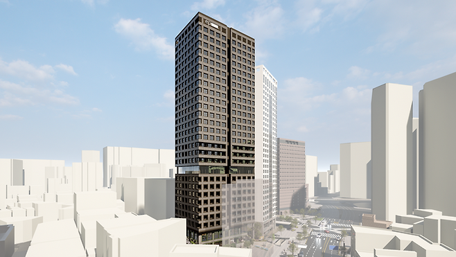 남대문구역 제7-1지구 도시정비형 재개발사업 조감도. 서울시가 ‘규제철폐 4호’를 적용해 소방 분야까지 포함한 최초 통합심의를 남대문7-1지구에 도입하고, 관수동3지구, 노량진4구역을 포함한 3건의 재개발사업을 통과시켰다.ⓒ서울시