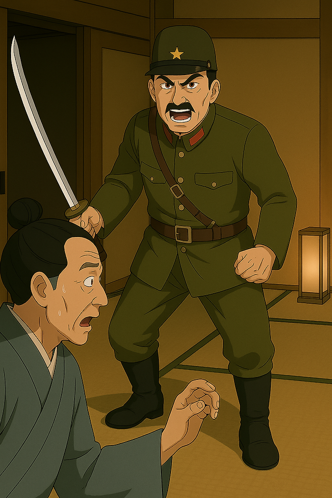 한국에서 엄청난 모욕인 선전포고급 행동