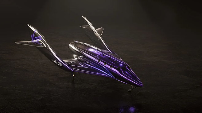 버진 갤럭틱 델타급 우주선 렌더링 [그림=버진 갤럭틱]