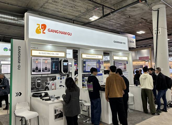 지난해 강남구의 CES 홍보관./사지=서울 강남구청