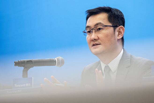 마화텅 텐센트 회장/사진=블룸버그