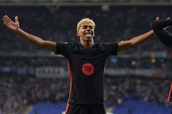 ▲ FC바르셀로나의 2007년생 공격수 라민 야말이 스페인 프리메라리가 우승을 이끌었다. ⓒ연합뉴스/AFP/EPA