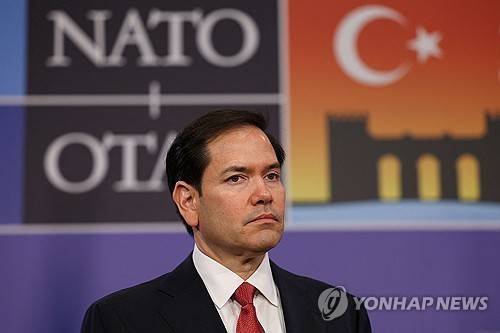 마코 루비오 미국 국무장관 [안탈리아 AFP=연합뉴스. 재판매 및 DB 금지]