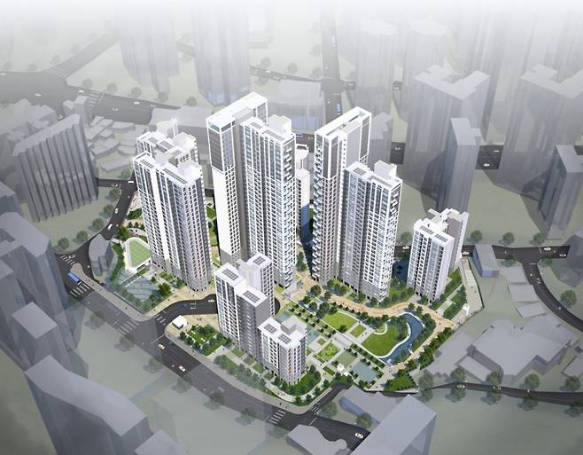 노량진4 재정비촉진구역 주택정비형 재개발사업 조감도 [서울시 제공. 재판매 및 DB 금지]