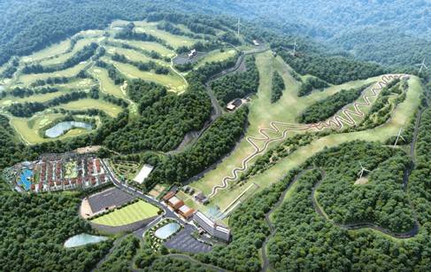 양산 에덴밸리 리조트 전경 [라미드그룹 제공. 재판매 및 DB 금지]