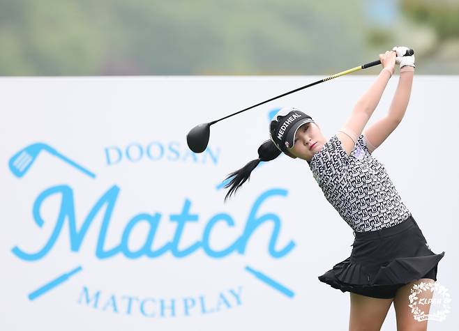 이예원의 티샷. [KLPGA  제공. 재판매 및 DB 금지]