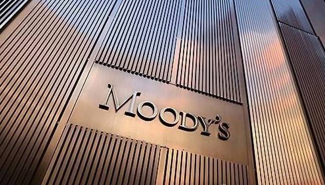 국제신용평가사 미국 무디스의 로고. ⓒ 로이터/연합뉴스