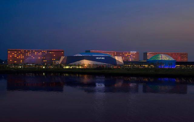 인천 영종도에 위치한 국내 최대 복합 리조트 인스파이어 전경. 인스파이어 제공