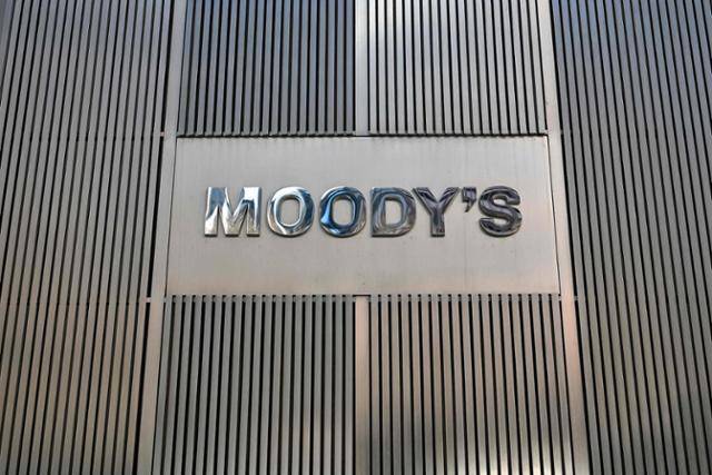 미국 뉴욕에 위치한 국제신용평가회사 무디스 본사의 모습. 뉴욕=AFP 연합뉴스
