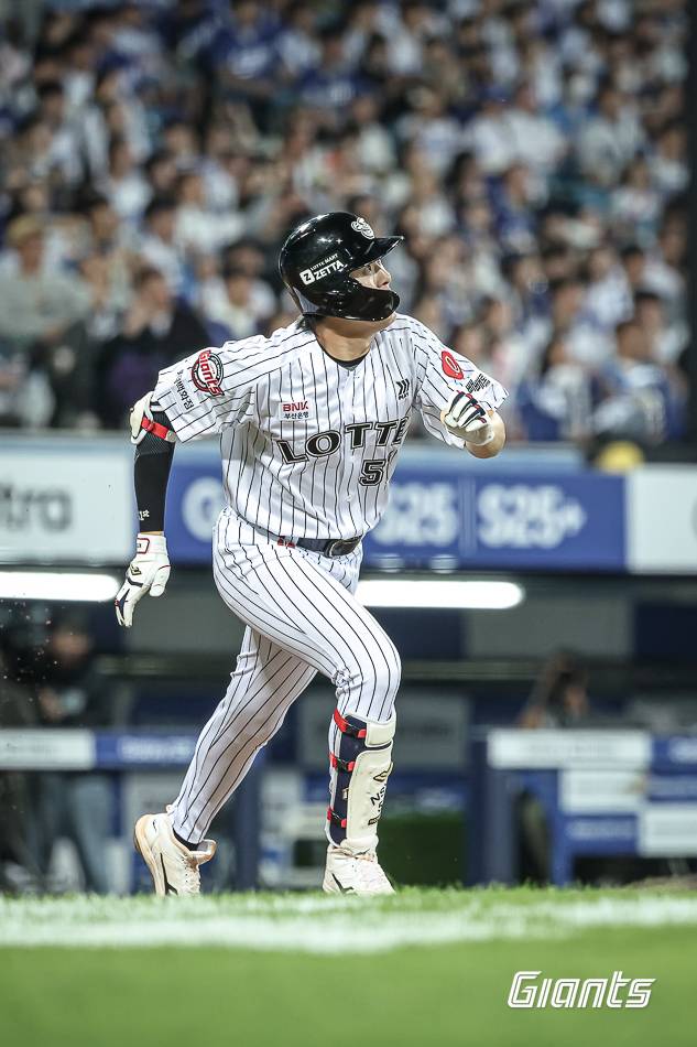 ▲ 나승엽 ⓒ롯데 자이언츠