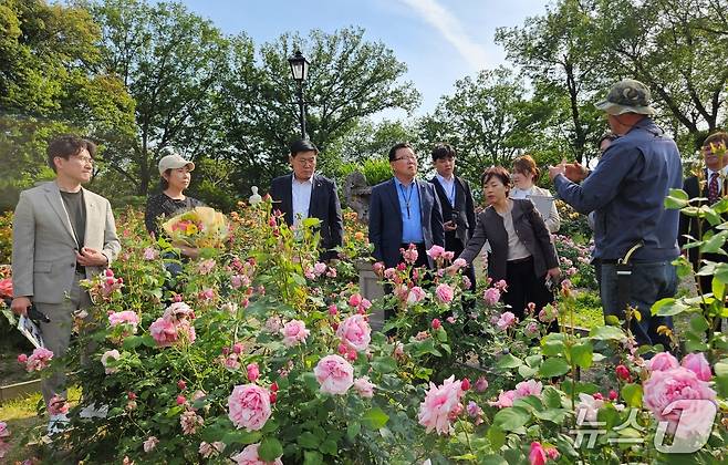 일본 후쿠오카 츠즈키학원의 TG 로즈가든 ⓒ 뉴스1 최서윤 기자