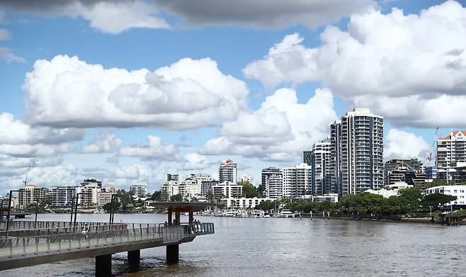브리즈번 도심 풍경. 박미향 기자