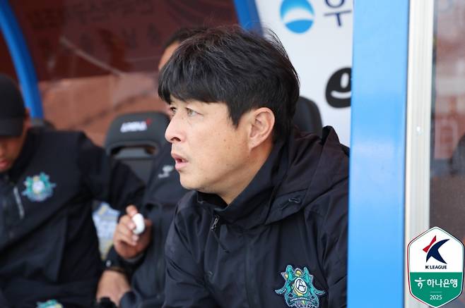 이관우 안산 그리너스 감독. 사진=프로축구연맹