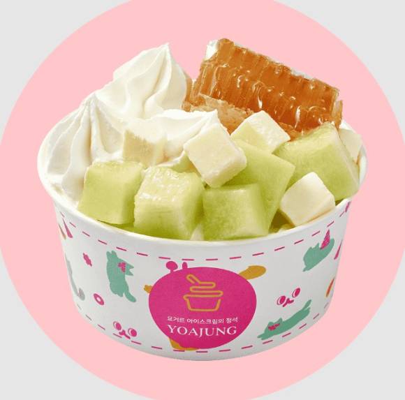 '요거트 아이스크림의 정석(요아정)'에서 판매하는 아이스크림 메뉴. [사진=요아정]