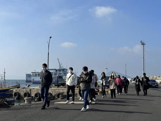 지난 2022년 우도를 찾은 관광객. 최충일 기자