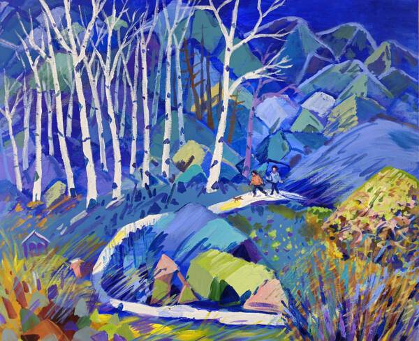 이향재, ‘하오개의 밤길을 걷다’. 작가 제공