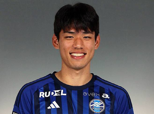 오세훈. 사진=마치다 젤비아 구단 홈페이지