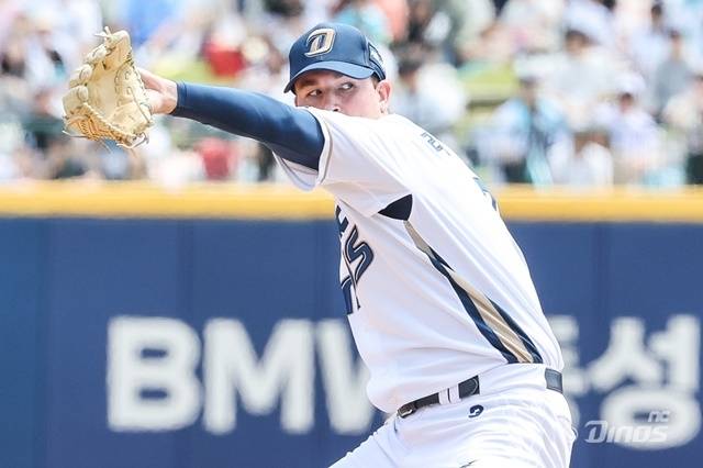 라일리는 18일 울산 키움전에서 NC 승리를 견인했다. 사진=NC 제공