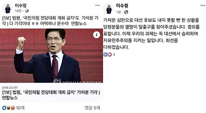 (사진=이수정 위원장 페이스북 캡처) *재판매 및 DB 금지