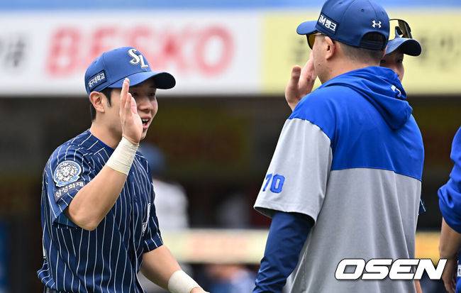 [OSEN=대구, 이석우 기자] 삼성 라이온즈 김지찬  / foto0307@osen.co.kr
