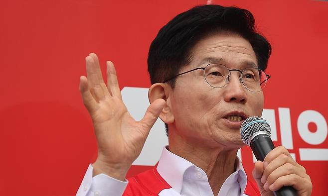 국민의힘 김문수 대선 후보. 연합뉴스