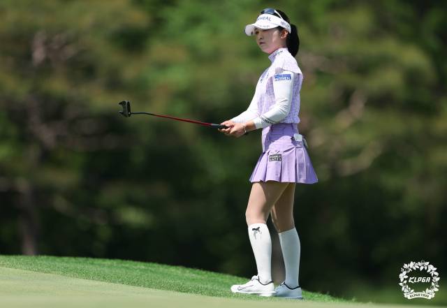 두산 매치플레이에서 우승을 차지한 이예원. 사진 제공=KLPGA