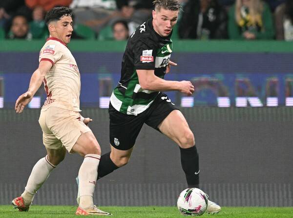 ▲ 스웨덴 국가대표로 포르투갈 스포르팅CP에서 뛰는 빅토르 요케레스. 경기당 1골을 넣고 있다. ⓒ연합뉴스/AFP