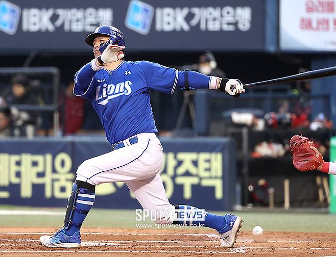 ▲ 강민호 ⓒ곽혜미 기자