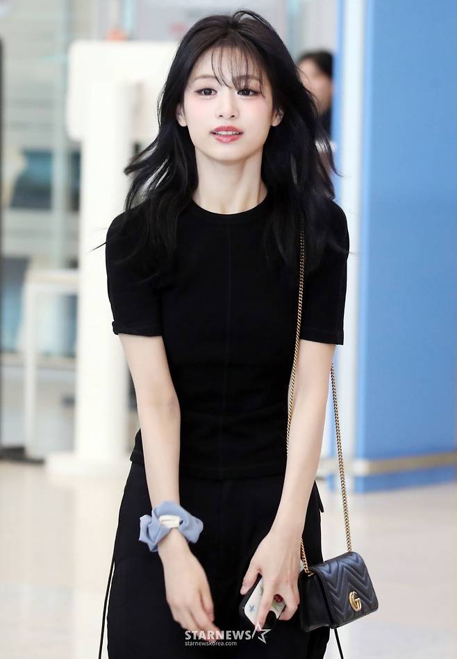 베이비몬스터 아현 '잘 다녀왔어요' [★포토]