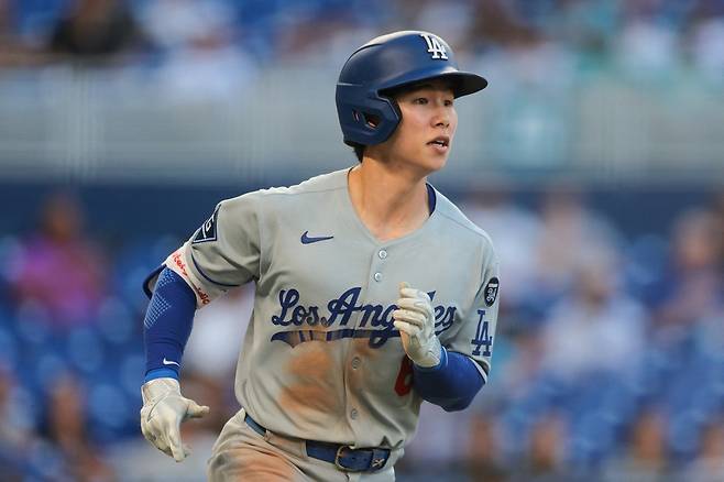 LA 다저스 김혜성. REUTERS 연합뉴스