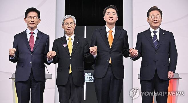 이재명·김문수·이준석·권영국, 첫 대선후보 TV 토론