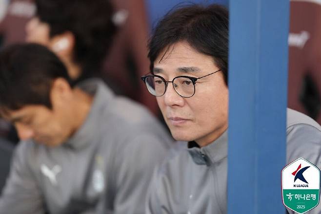 대전하나시티즌 황선홍 감독.(사진=한국프로축구연맹 제공)