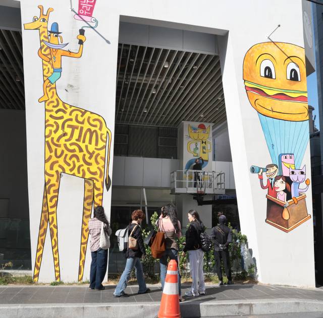 광안동 포디움다이브 외부 전경. 정대현 기자 jhyun@