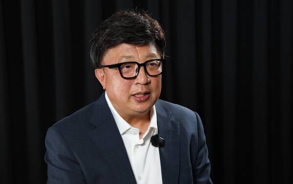 [제주의소리]와 인터뷰를 갖고 있는 박경린 제주RISE센터장. ⓒ제주의소리