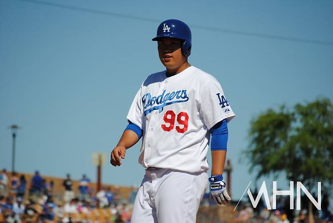 &nbsp;(타격도 곧잘 했던 류현진은 지난 2019년 메이저리그 홈런도 기록했다. 처음이자 마지막이 된 그의 빅리그 홈런이다)