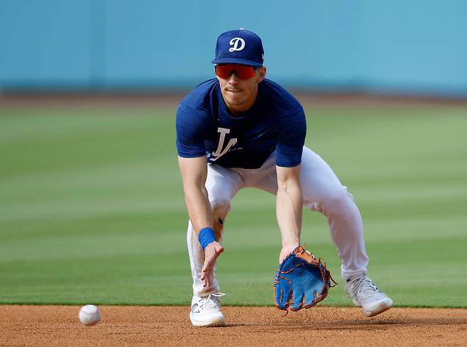 LA 다저스 토미 에드먼. AFP연합뉴스