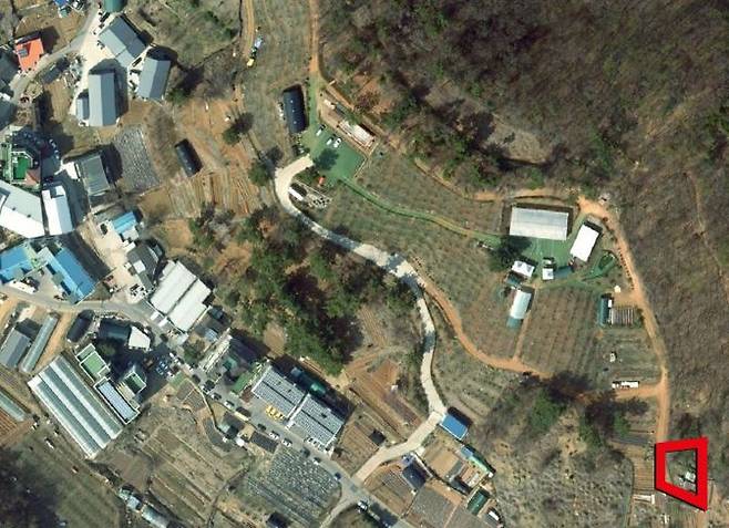 인천 남동구가 항공사진 판독을 통해 위반건축물을 적발했다.