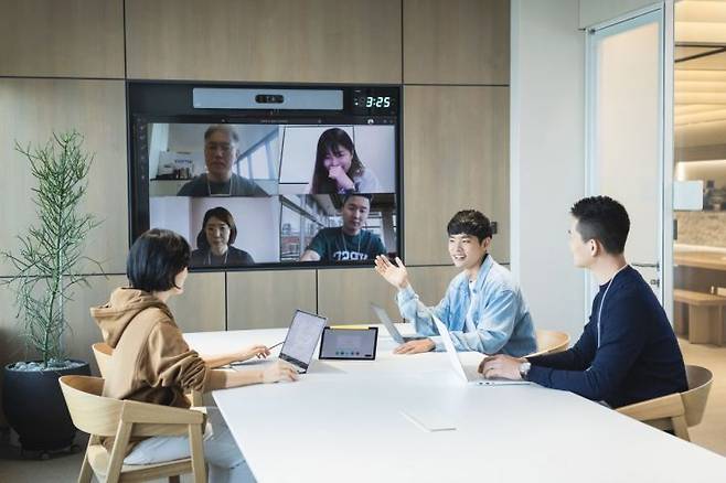 크래프톤 사옥 내부. 크래프톤