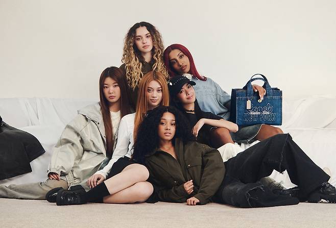 Matin Kim's limited edition collection released last December in collaboration with U.S. luxury brand Coach. /Courtesy of Hago Haus