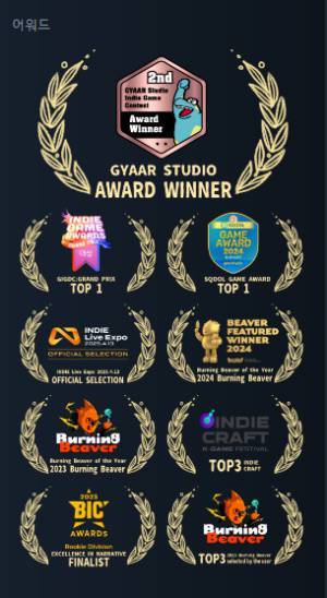 많은 인디 게임쇼에서 주목을 받았다