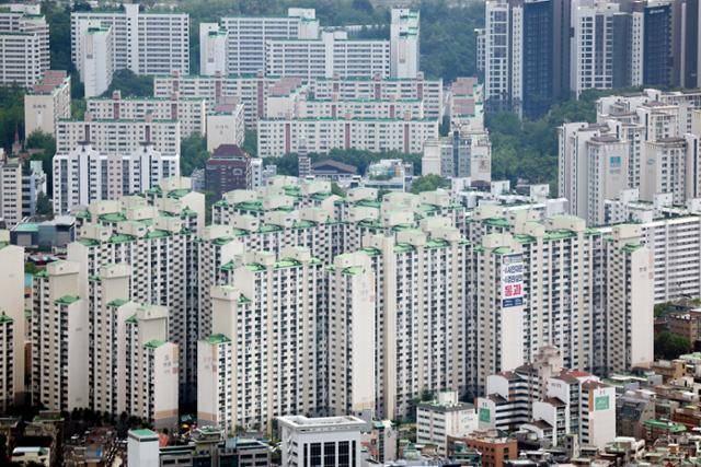 19일 서울 송파구 아파트 단지 모습. 연합뉴스