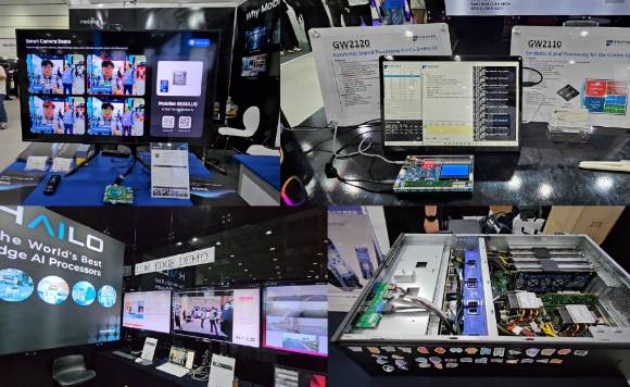 모빌린트. 관악아날로그, 헤일로, 텐스토렌트의 전시. [사진=정구민 국민대 교수]