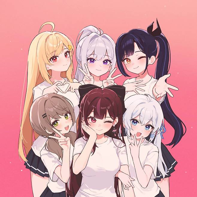 Parable Entertainment's virtual girl group Isegye Idol [KT GENIE MUSIC]