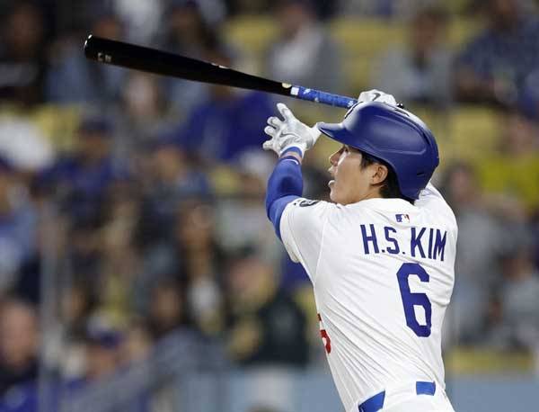 김혜성은 빅리그에서 기대 이상의 활약을 보여주고 있다. 사진= Getty Images/AFP= 연합뉴스 제공