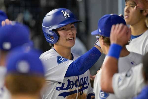 김혜성은 에드먼의 복귀에도 팀에 남았다. 사진= Jayne Kamin-Oncea-Imagn Images= 연합뉴스 제공