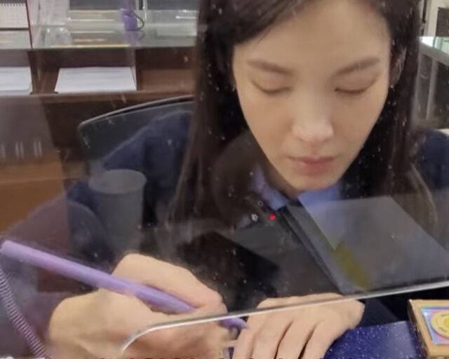 정가은이 택시 자격시험을 치르기 위해 준비를 하고 있다. / 유튜브 '원더가은 정가은' 캡처