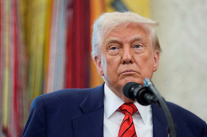 도널드 트럼프 미국 대통령 [로이터]