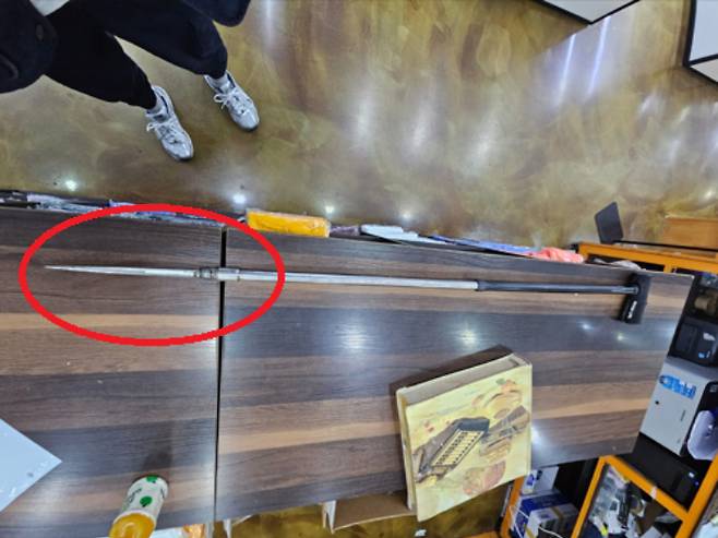 불법 제작된 도구. 제주도자치경찰단 제공